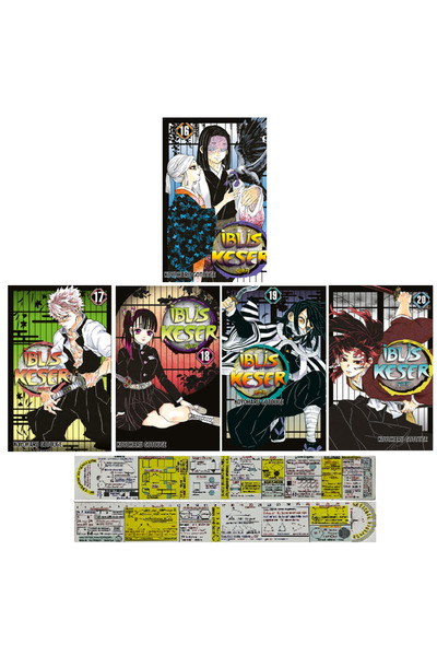 Gerekli Şeyler Yayıncılık İblis Keser 16-17-18-19-20. Ciltler Manga Seti + Öz...