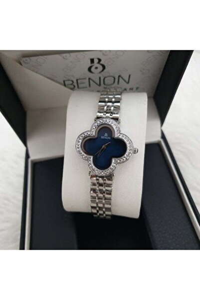 benon Women's Waterproof Wristwatch with Blue Dial