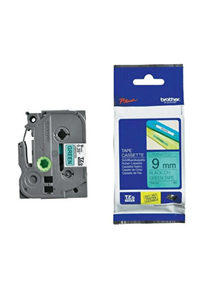 Brother Original Tape 9MM Black/Green