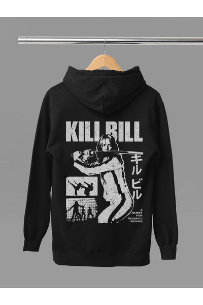 MAGORS Kill Bill Printed Cotton Long Sleeve Fleece-Lined 3 Yarns Hooded Sweat...