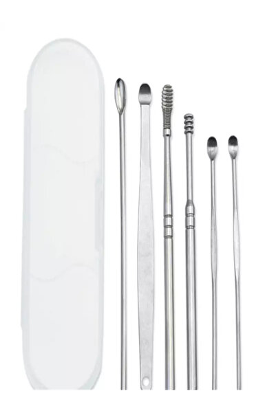 Yash Set complet pentru curatarea, ingrijirea si igiena urechilor, din inox, ...