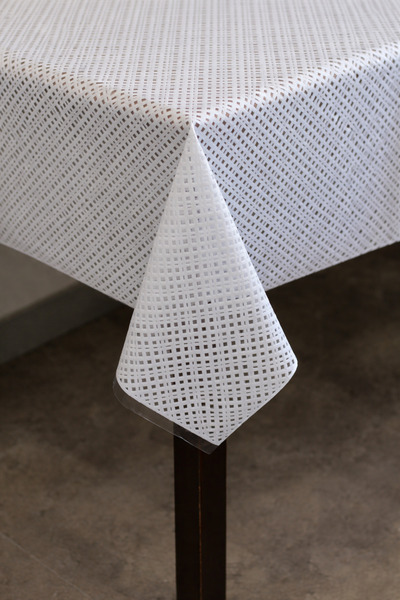 Soft Kare Premium Lace Look Pvc Tablecloth – Wipeable, Waterproof Oilcloth, E...