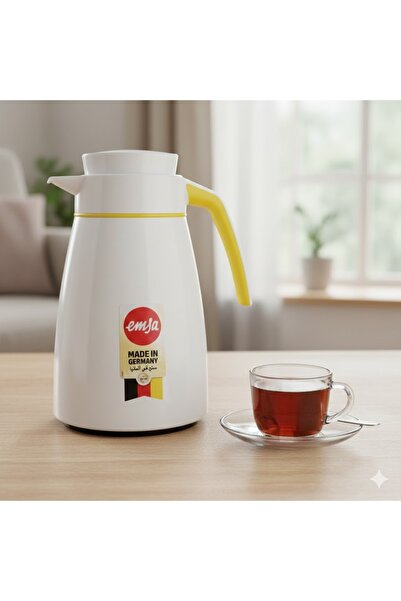 emsa Emza plastic thermos, 1 liter capacity, original German made 🇩🇪✨