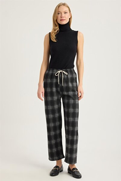 HomeStore Plaid Trousers