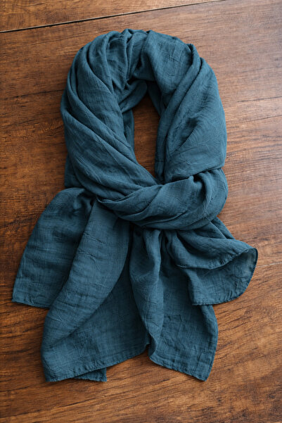 KRAFTELLA Kırınkıl Shawl Matte Textured – Natural Textured Kırınkıl Shawl