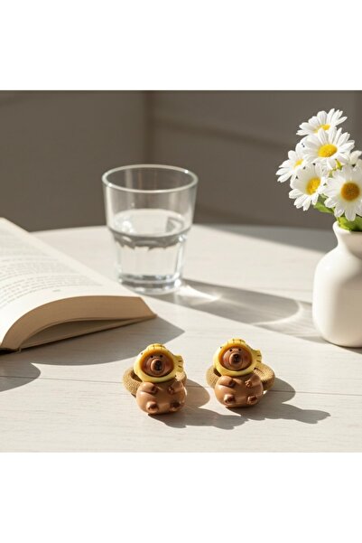 EFA مشبك مطاطي صغير من كابيبارا، عبوة من قطعتين