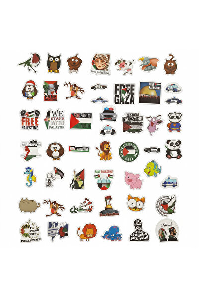 Otto Common Sticker Pack (50 Pcs) – Cartoon, Anime & Logo Vinyl Stickers for ...