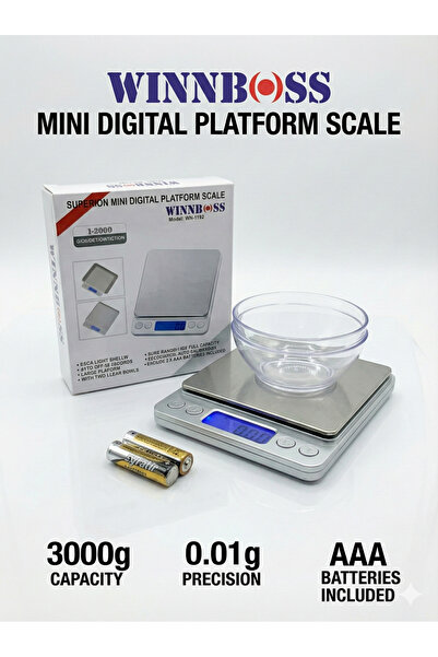 Winboss HASSAS TERAZİ MUTFAK TERAZİ