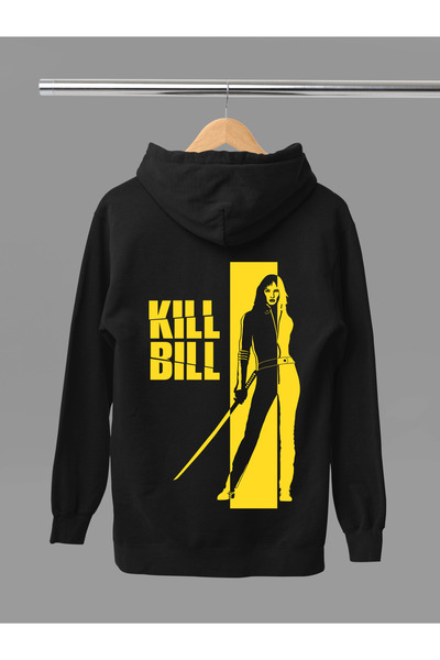 MAGORS Kill Bill Printed Cotton Long Sleeve Fleece-Lined 3 Yarns Hooded Sweat...