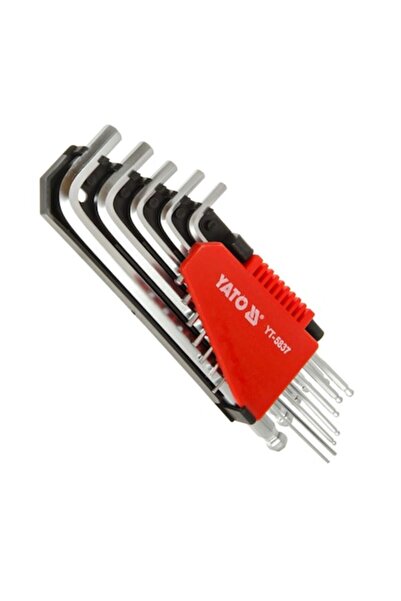yato Set de 12 chei hexagonale, Yato, 1"