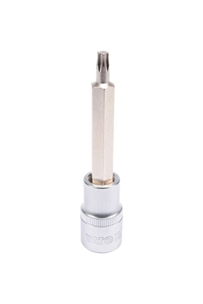 yato Cheie Torx, Yato, Oțel, 1/2", T30, L100MM, Argintie