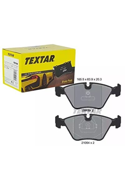 TEXTAR Plăcuțe de frână, Textar, set, pentru BMW E32/E34