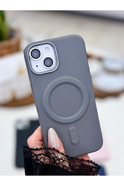 Go Aksesuar Iphone 15 - 14 - 13 Uyumlu MAGSAFE Özellikli Parmak İzi Bırakmaz ...