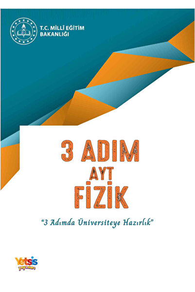 Yetsis Yayınları AYT Fizik Soru Bankası - MEB 3 Adım Soru Bankası Birebir Basım