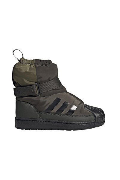 adidas Tenis verde pentru copii SUPERSTAR 360 WTR BOOT C JQ7950