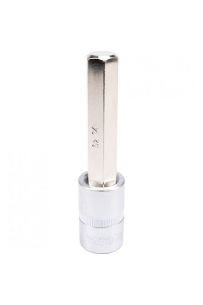 yato Bit hexagonal cu adaptor de 1/2, 14x100mm