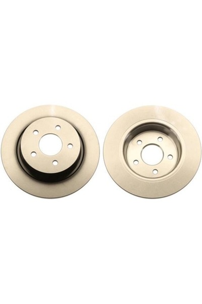 TRW Set de 2 discuri de frână, argintii, 280x11mm