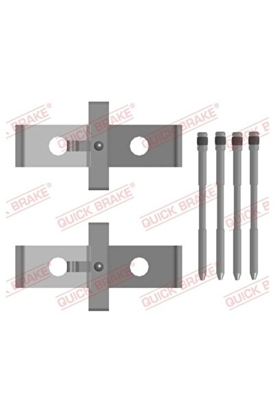 QUICK BRAKE Set accesorii plăcuțe de frână 109-0136