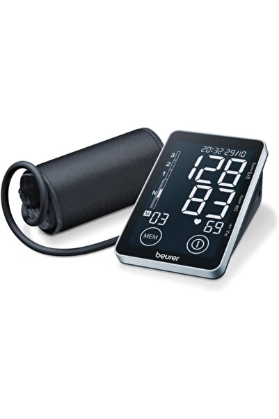Beurer - Upper Arm Blood Pressure Monitor, Touch Screen Model (BM 58) - Black
