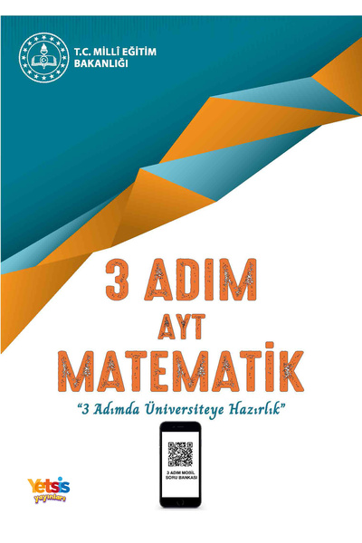 Yetsis Yayınları AYT Matematik Soru Bankası - MEB 3 Adım Soru Bankası Birebir...