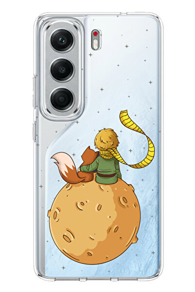 TechTree Printed Silicone Case with Little Prince Planet Boa Design Compatibl...