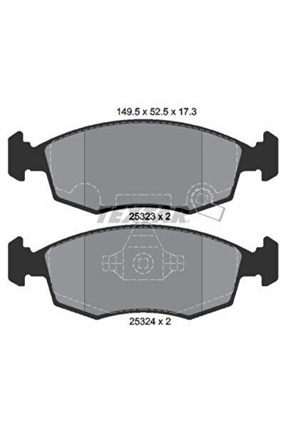 TEXTAR 2532301 Set plăcuțe de frână