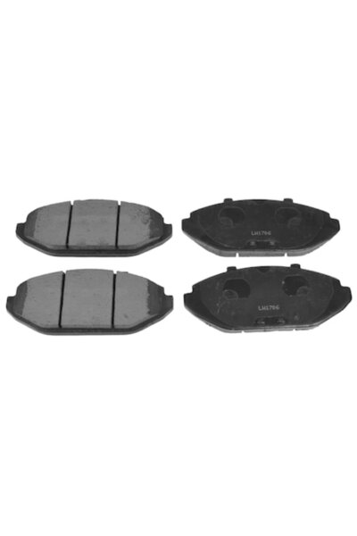 BLUE PRİNT Plăcuțe de frână pentru Lincoln, imprimare albastră, negre