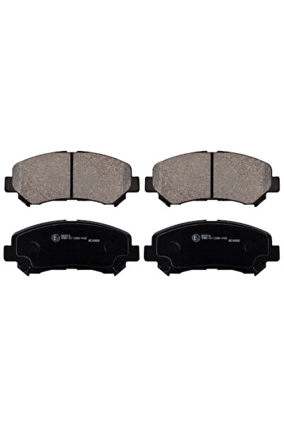 BLUE PRİNT Plăcuțe de frână față pentru Nissan/Suzuki, imprimeu albastru, negru