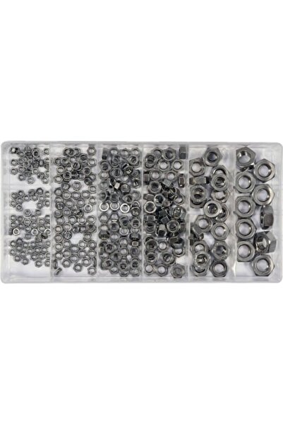 yato Set de piulițe din oțel inoxidabil 300 bucăți