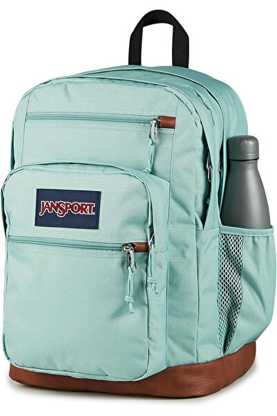 Jansport حقيبة ظهر للكمبيوتر المحمول من كول ستودنت، مقاس XL، لون أخضر باهت.
