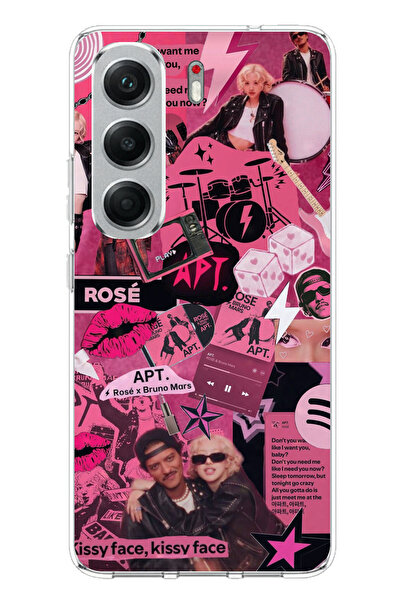 TechTree Tecno Camon 40 Pro Compatible Blackpink Collage Printed Silicone Case