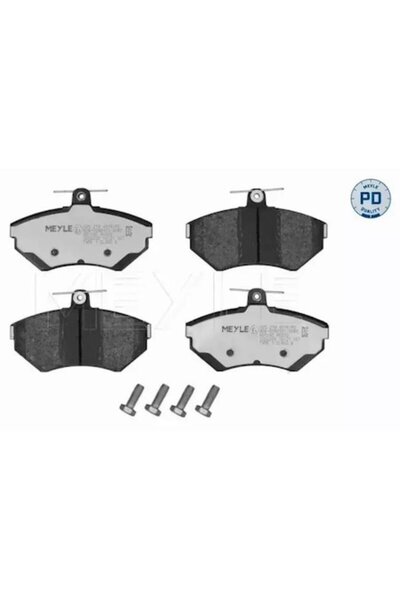 MEYLE Plăcuțe de frână pentru VW Vento 91-, Caddy 95-, Polo 97-