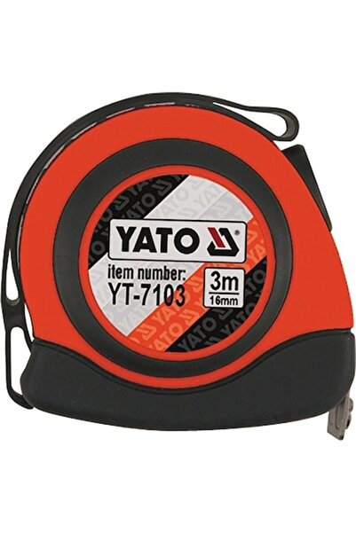 yato Ruletă de măsurare, nailon, cu magnet, 3m x 16mm