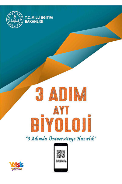Yetsis Yayınları AYT Biyoloji Soru Bankası - MEB 3 Adım Soru Bankası Birebir ...