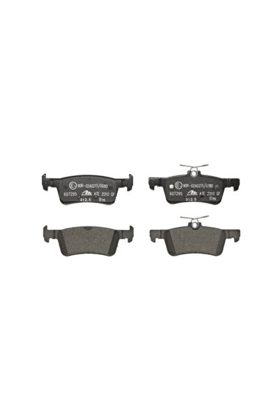 Ate Set Placute Frana Frana Disc Peugeot 308 2/308 Caseta/ 2013-2021