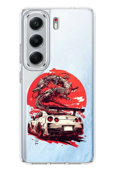TechTree Tecno Camon 40 Compatible Gtr Dragon Design Printed Silicone Case