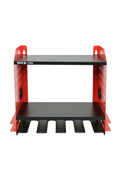 yato Raft organizator scule, Yato, oțel, 465x405x225mm, negru/roșu
