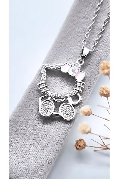 Serenity قلادة هيلو كيتي من الفولاذ01