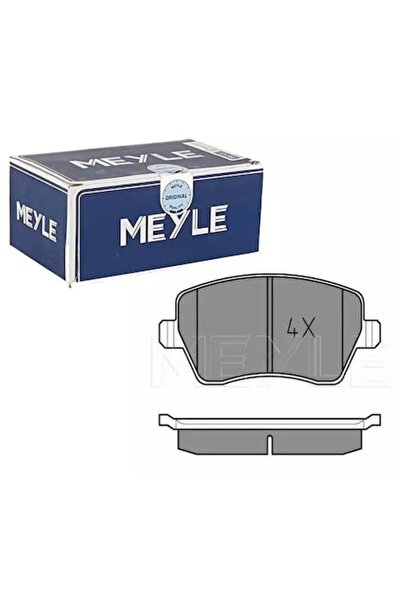MEYLE Plăcuțe de frână, 116.5x53x17mm, pentru Renault Clio, Kangoo, Duster, L...