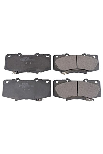 BLUE PRİNT Plăcuțe de frână pentru Toyota, imprimare albastră, negre