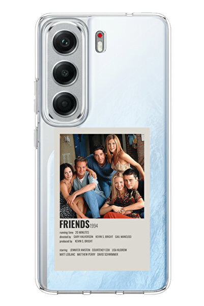 TechTree Tecno Camon 40 Compatible Friends Mini Poster Design Printed Silicon...