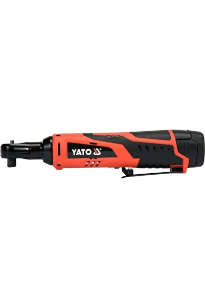 yato Cheie cu clichet, Yato, 3/8”, 12 V, 1 x 2 Ah, Roșu/Negru