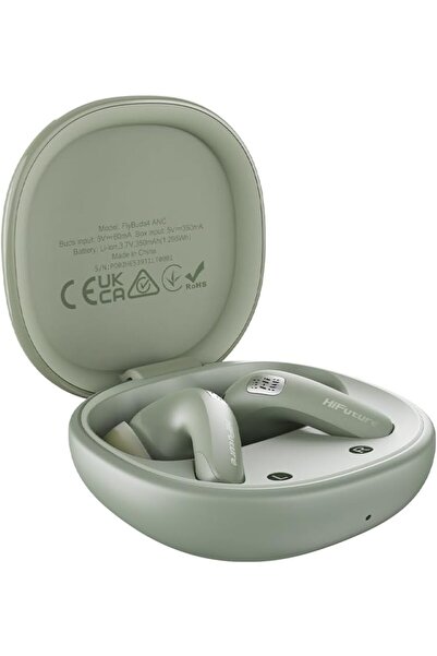 HiFuture سماعات أذن لاسلكية حقيقية FlyBuds4 مزودة بخاصية إلغاء الضوضاء النشطة
