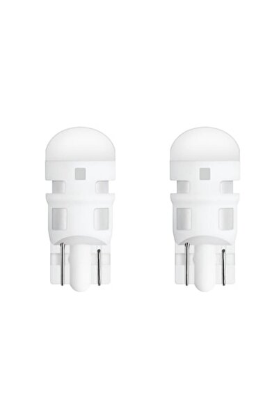 Osram Set de 2 becuri LED de poziție W5W 12V roșii