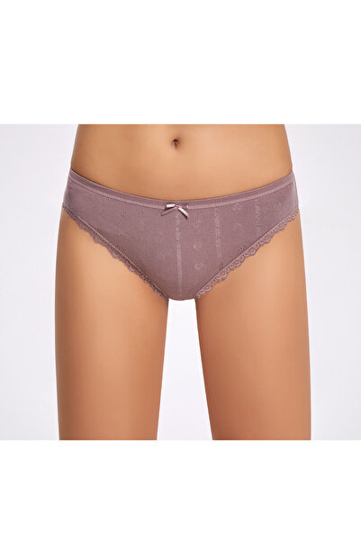 İlke Γυναικεία, 100% βαμβάκι, πολύχρωμο σχέδιο καρδιάς (ζακάρ), δαντέλα, εσώρ...