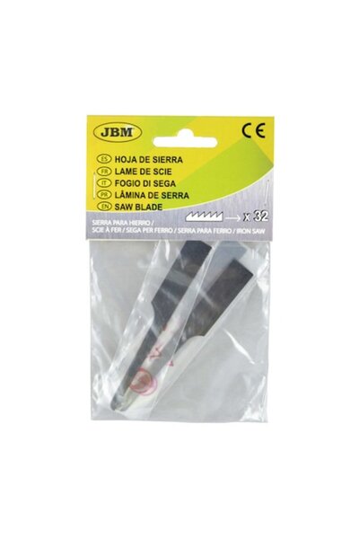 JBM Комплект от 5 ножчета за рязане с 32 зъба за метал,