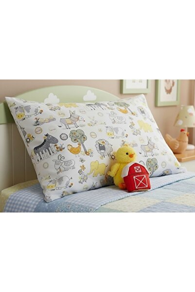 ARTUNHOME Cute Animals Pillowcase. 1 Piece of 50X70 Cm. 100% Cotton