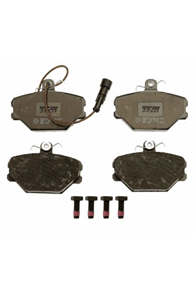 TRW Set de 4 plăcuțe de frână pentru Fiat Barchetta/Panda, Trw, negre