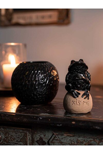 No8 Seramik Stüdyo Frog Prince Vase & Incense Burner