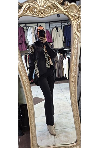 LuXeX Simetrik kesim gömlek